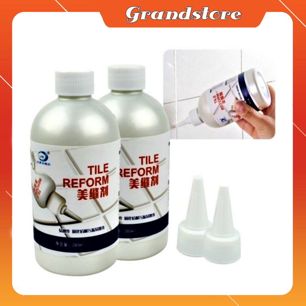 Chai sơn kẻ chỉ gạch keo chà ron sứ 280ml làm sạch nền nhà, trám vết nứt tường khe hở, se viền, dán mạch gạch chống thấm