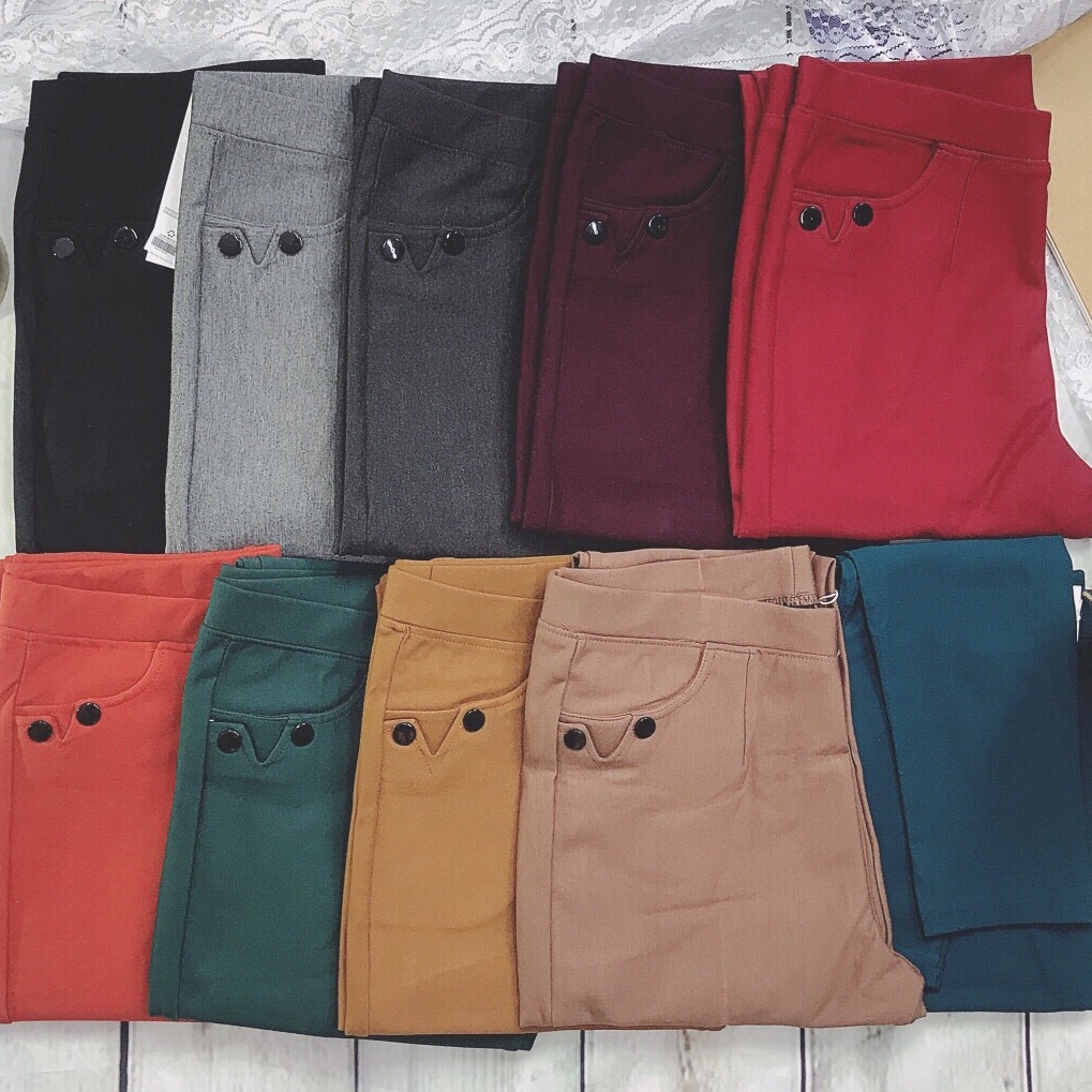 Quần cotton dài lưng thun sai đại size 60-80kg