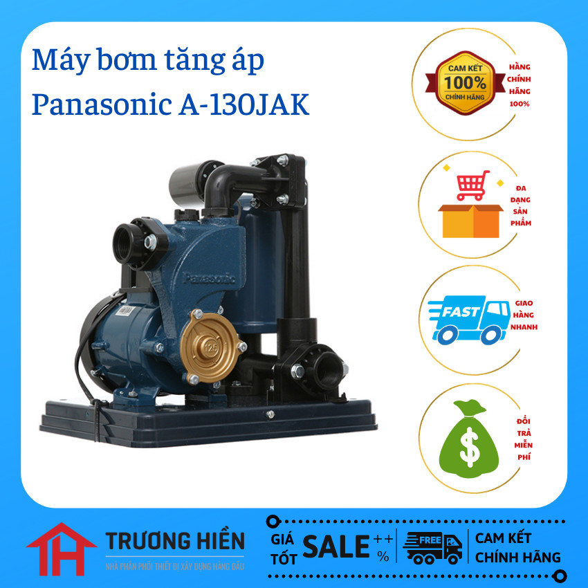 Máy bơm tăng áp panasonic a-130jak- hàng chính hãng