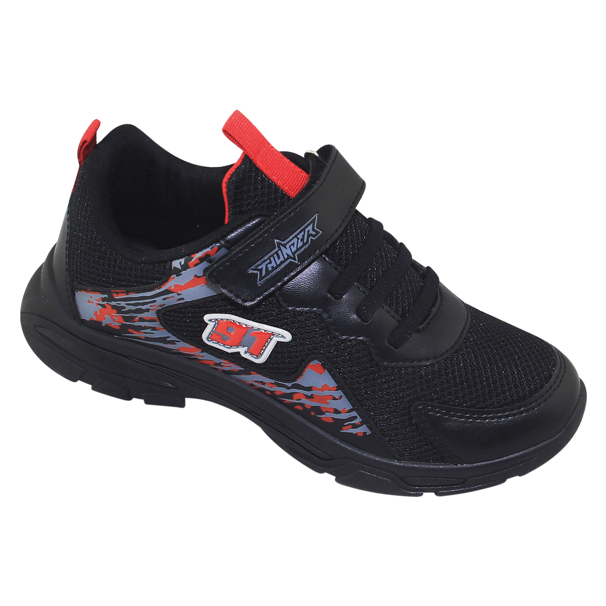 [Hoàn Xu] [TĂNG 1 SIZE] GIÀY THỂ THAO BATA HỌC SINH BÉ TRAI BITA'S QUAI XÉ DÁN GVBT.91 (ĐEN + NÂU + TRẮNG) - BITAS BOYS SPORT SNEAKERS