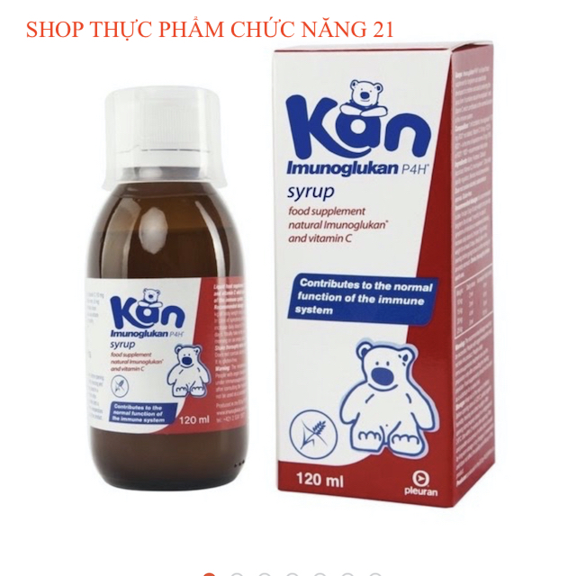 KAN Imunognukan 120ml ( mẫu mới )- Hỗ trợ tăng cường hệ miễn dich, nâng cao sức đề kháng.