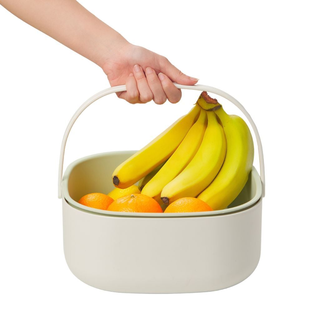 [QUÀ TẶNG KHÔNG BÁN] Bộ thau rổ có quai xách Yoko 27cm