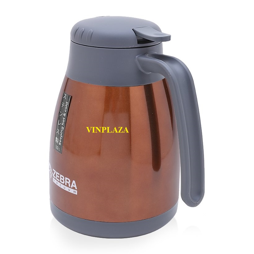 Bình giữ nhiệt zebra thailan smart ii 1l nâu - 112967