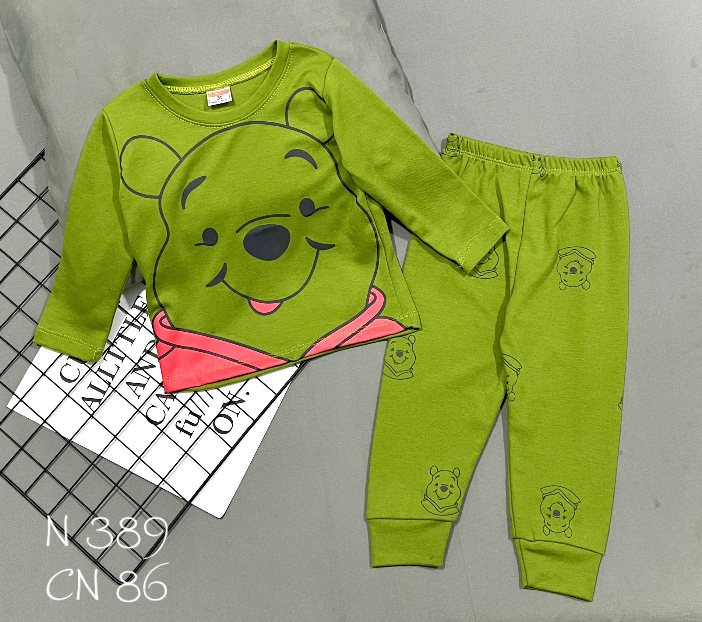10kg đến 40kg Bộ thu đông bé trai, bé gái thun borip xuất dư size nhí, size đại - Đồ bộ dài tay cho bé DTB Tinshop.hcm