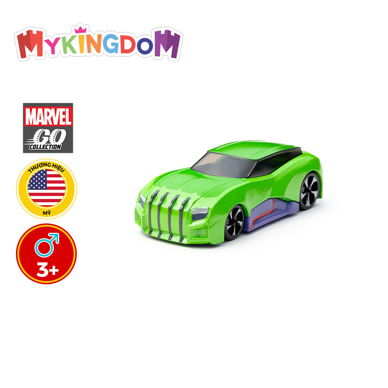 Đồ chơi marvel siêu xe racing - hulk 10q321tur-005