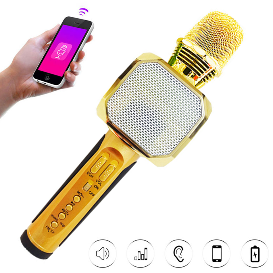 Micro karaoke bluetooth SD10 hát karaoke hay BH 1 đổi 1 - Mẫu mới