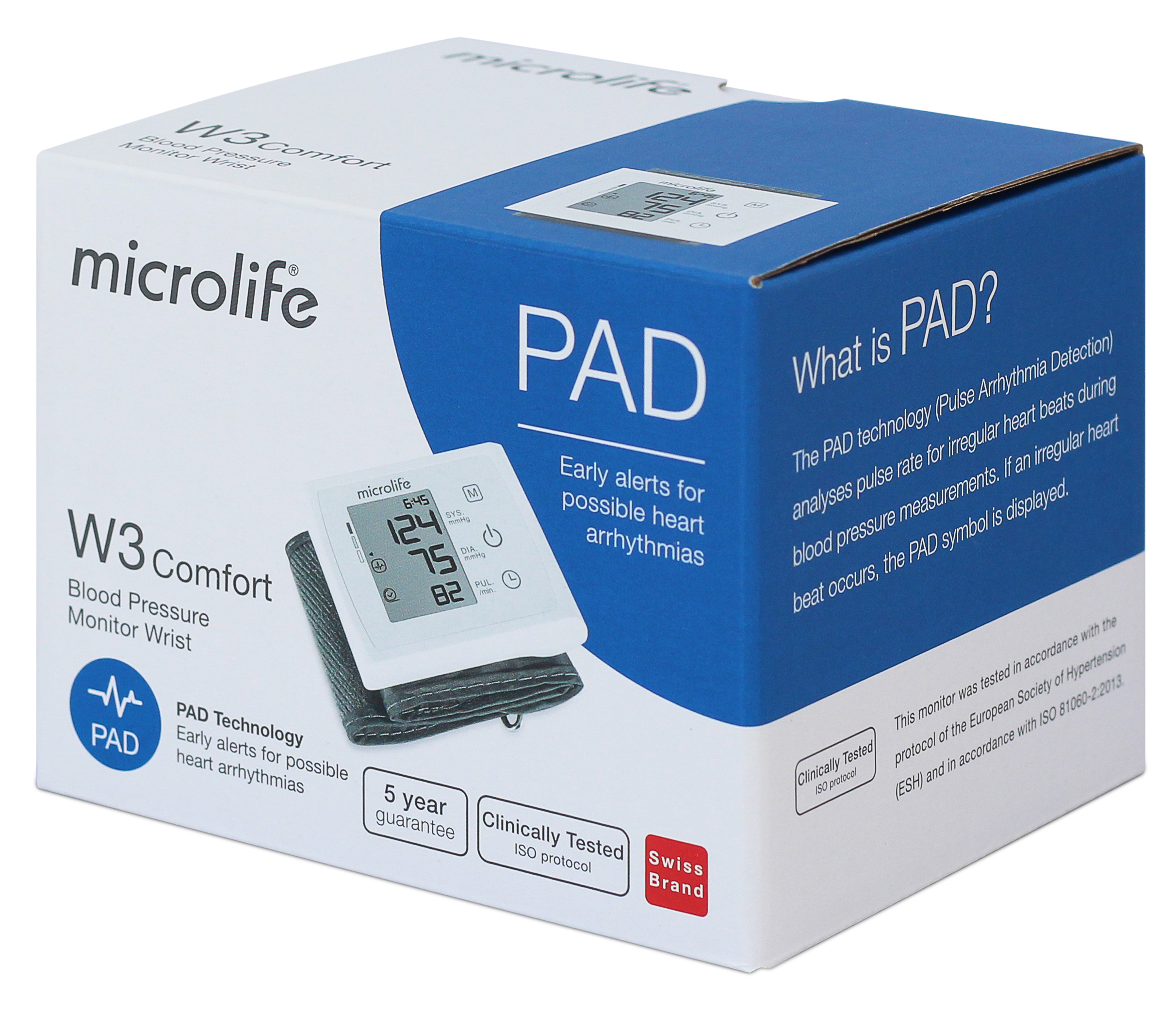 Máy đo huyết áp cổ tay microlife bp w3 comfort