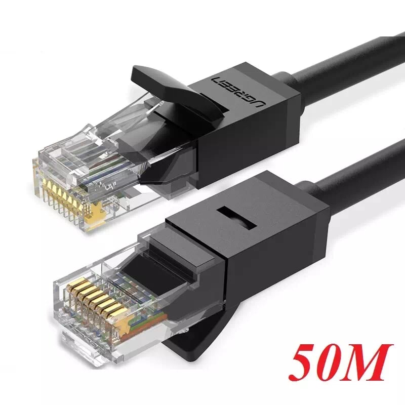 Ugreen 20170 50m màu đen cáp mạng lan cat6 utp nw102