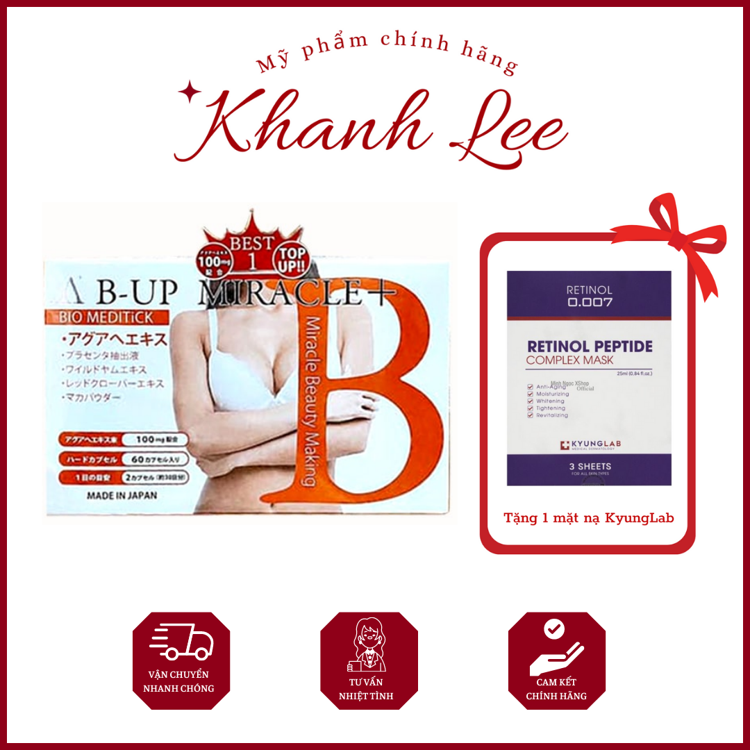 Viên uống nở ngực Nở mông B-UP