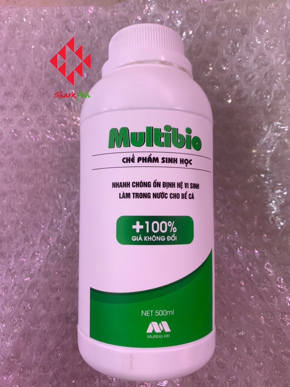 Vi sinh làm trong nước Multi bio,chế phẩm khử mùi tanh hồ cá,men vi sinh cho hồ cá multi bio