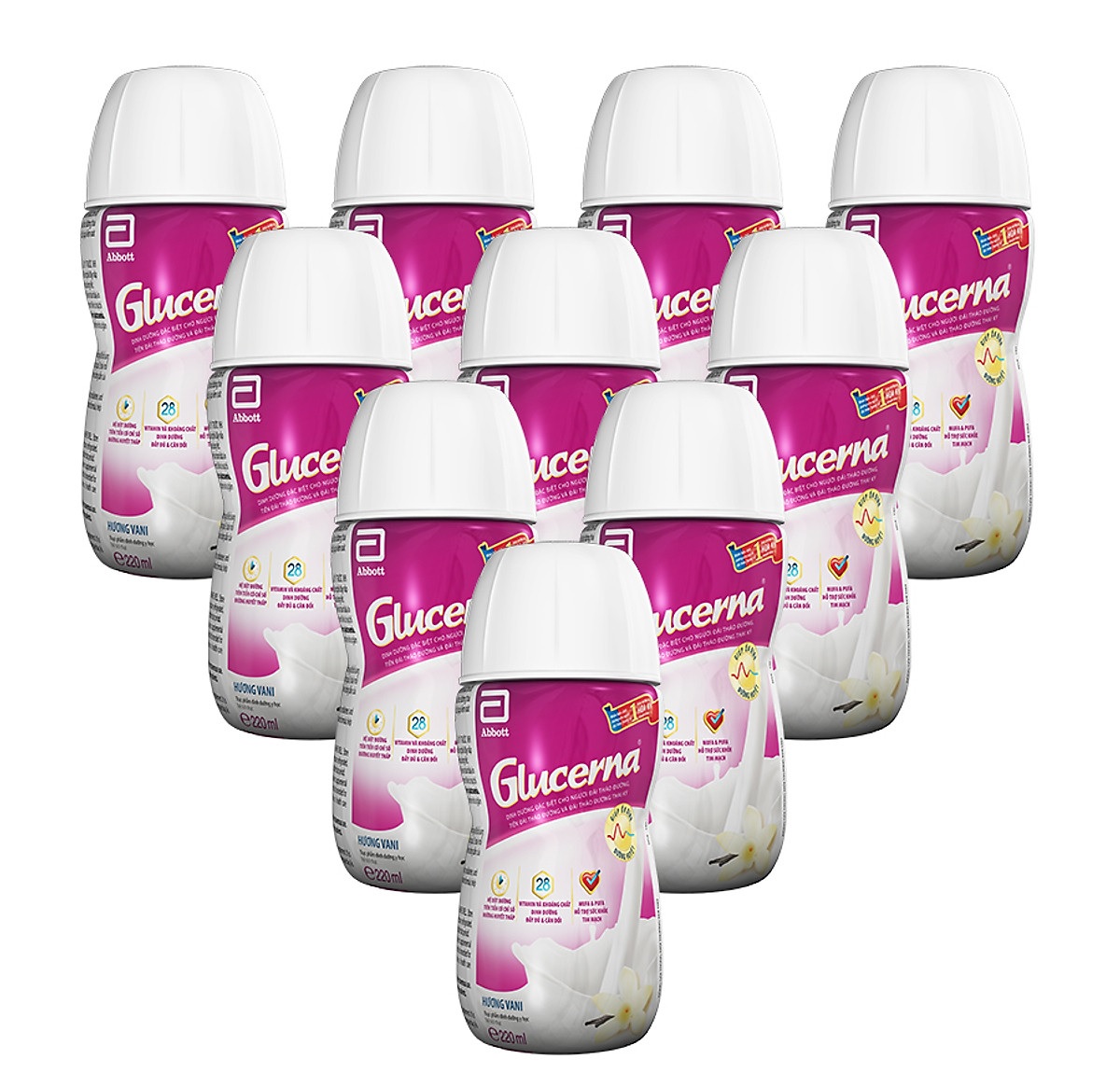 Sữa nước Glucerna 220ml (1 lốc 6 chai)