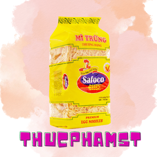 Mì trứng thượng hạng safoco 400g