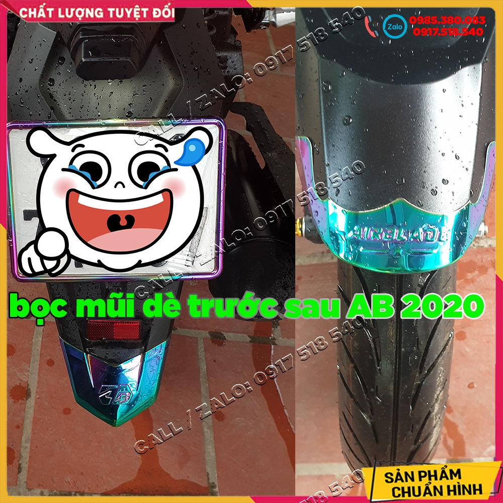 Bọc mũi dè trước sau xi titan ab 2020 - 2021