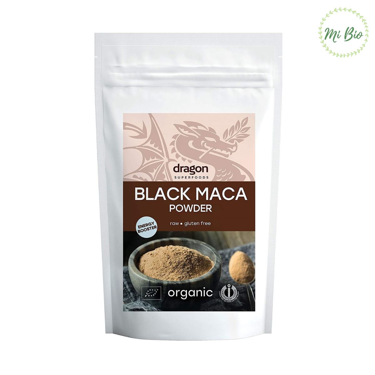 Pure Organic black Maca ginseng powder Peruvian ginseng 100gr - Dragon