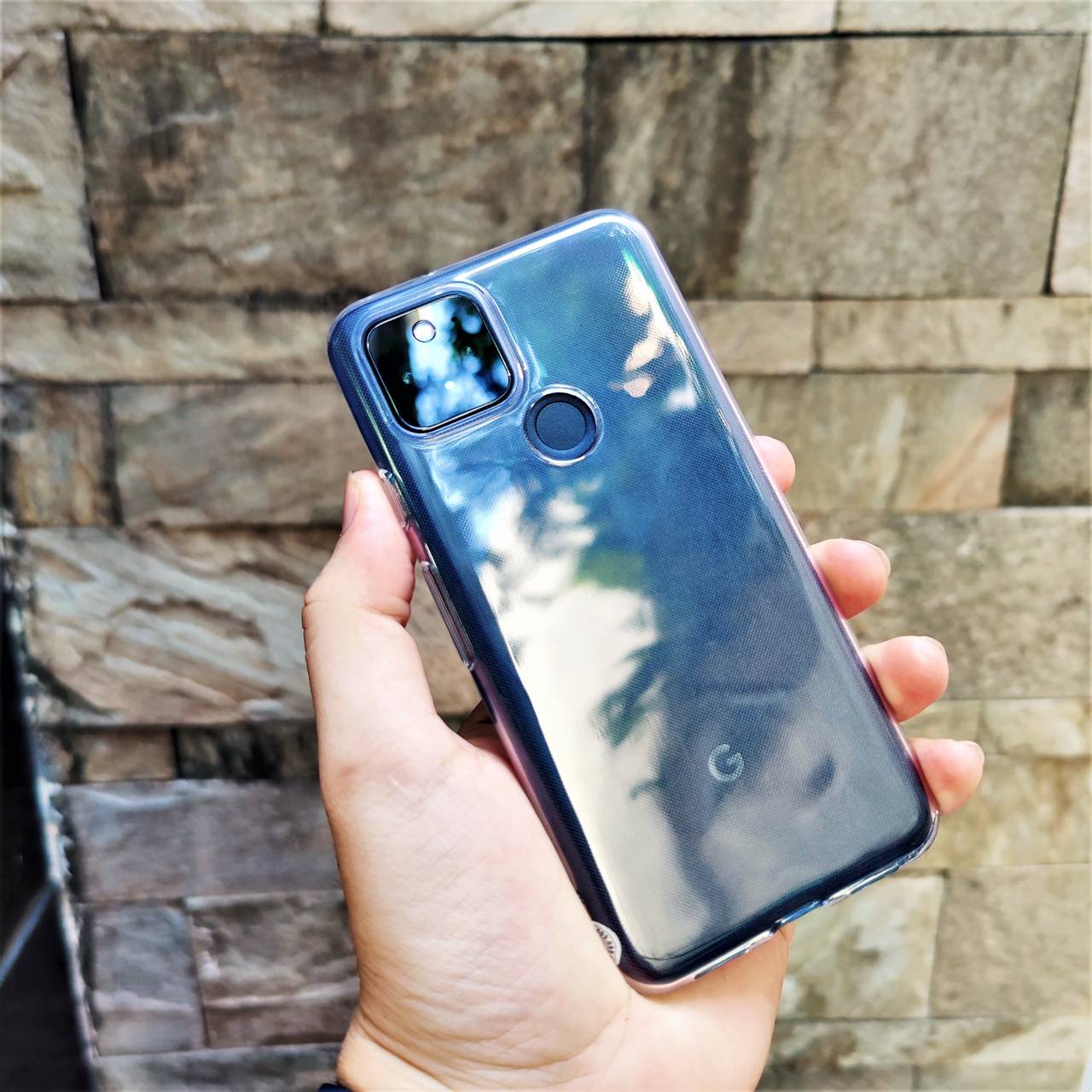 Ốp lưng GOR cho Google Pixel 5 Silicon dẻo trong