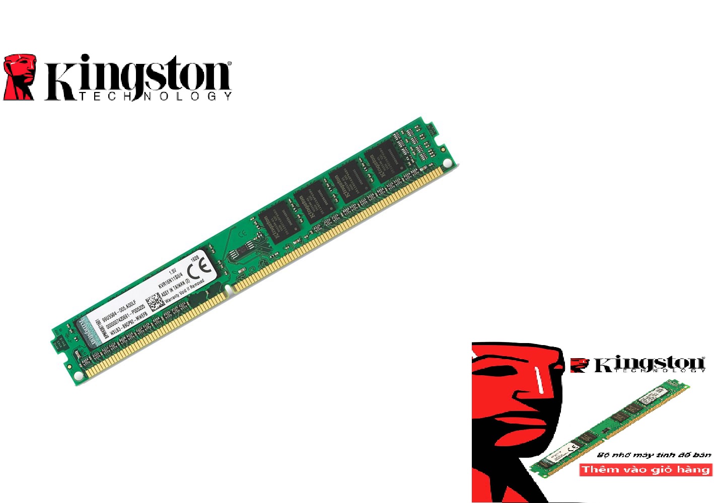 Ram kingston 4gb ddr3 1666mhz bảo hành 12 tháng