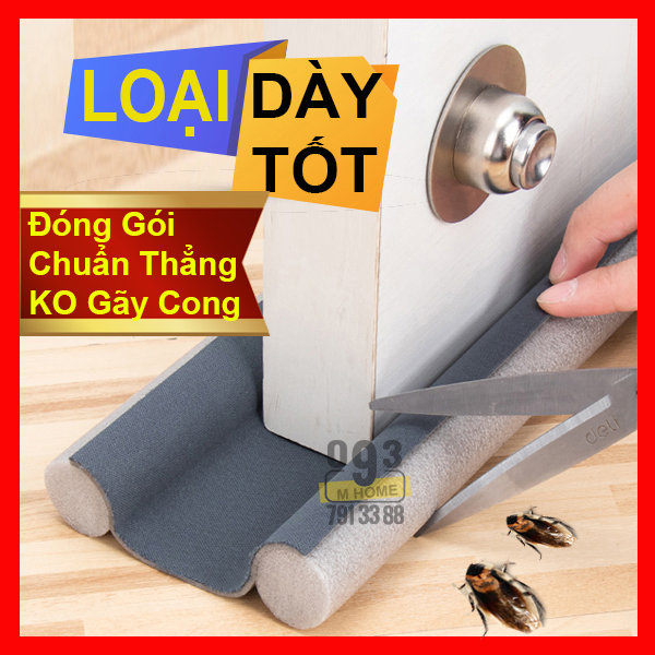 Thanh Nẹp Xốp Chắn Khe Cửa Cách Âm Chống ỒnChặn Cửa 93 cm