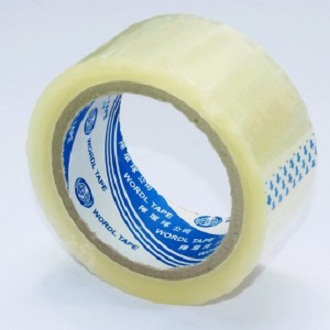2 cuộn băng keo trong dán thùng 4f8 100y