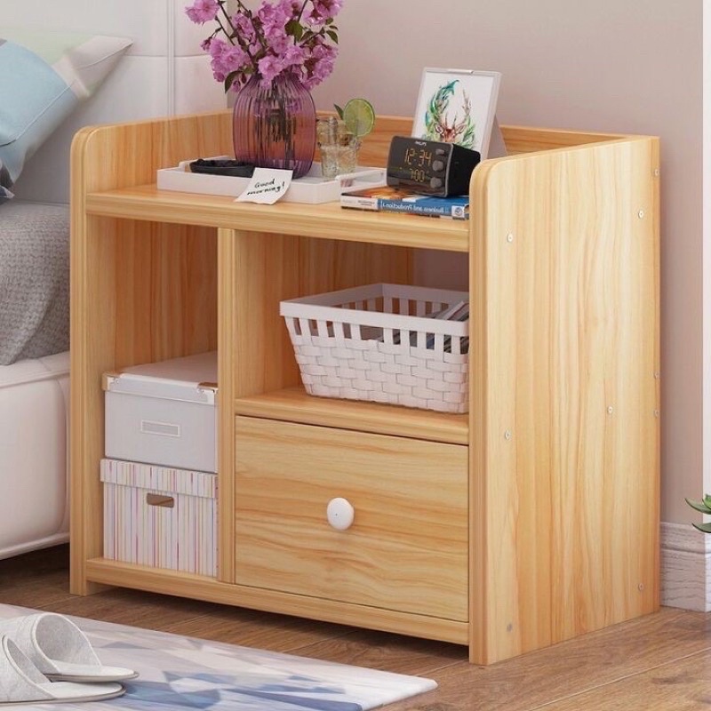 Tủ để đầu giường - tab đầu giường gỗ mdf cao cấp màu gỗ
