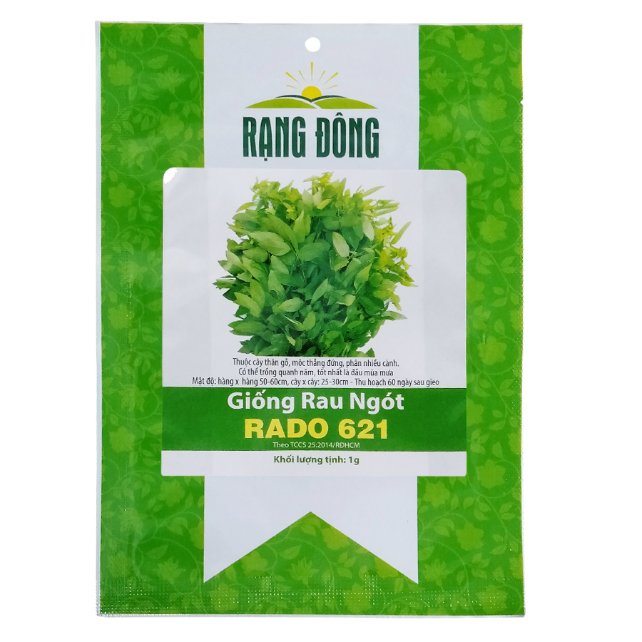 Hạt giống rau bồ ngót Rado 621 - gói 1g