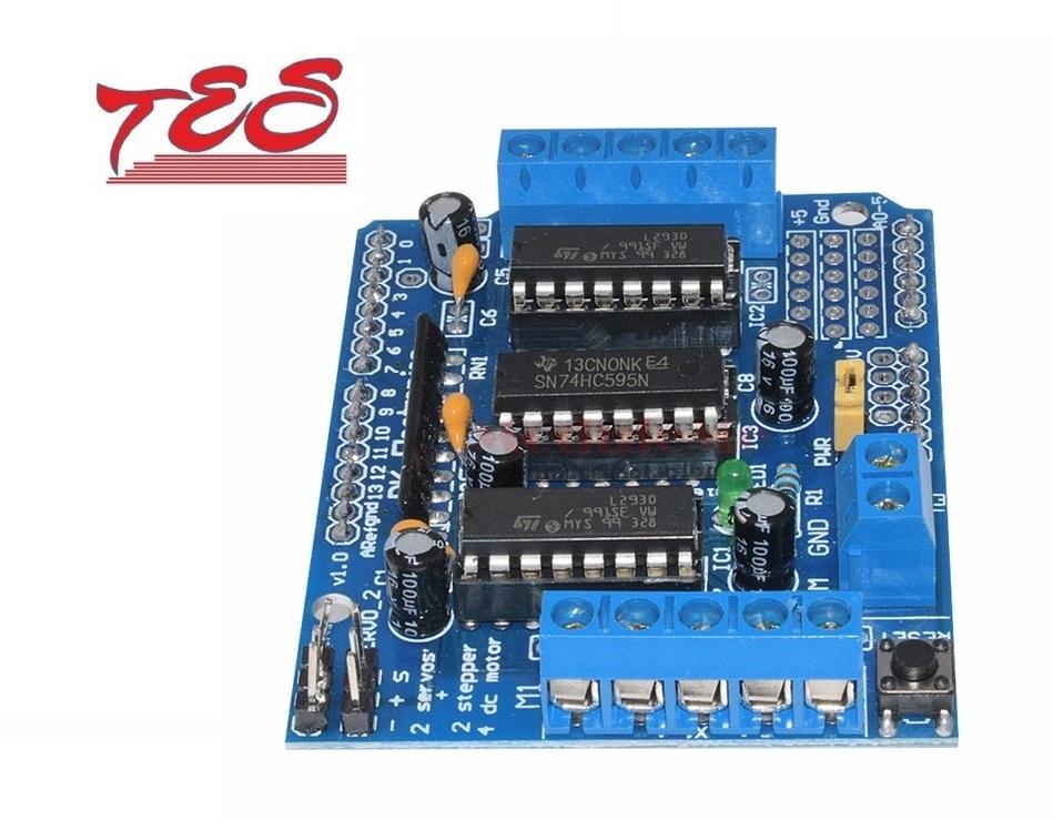 Motor driver shield l293d