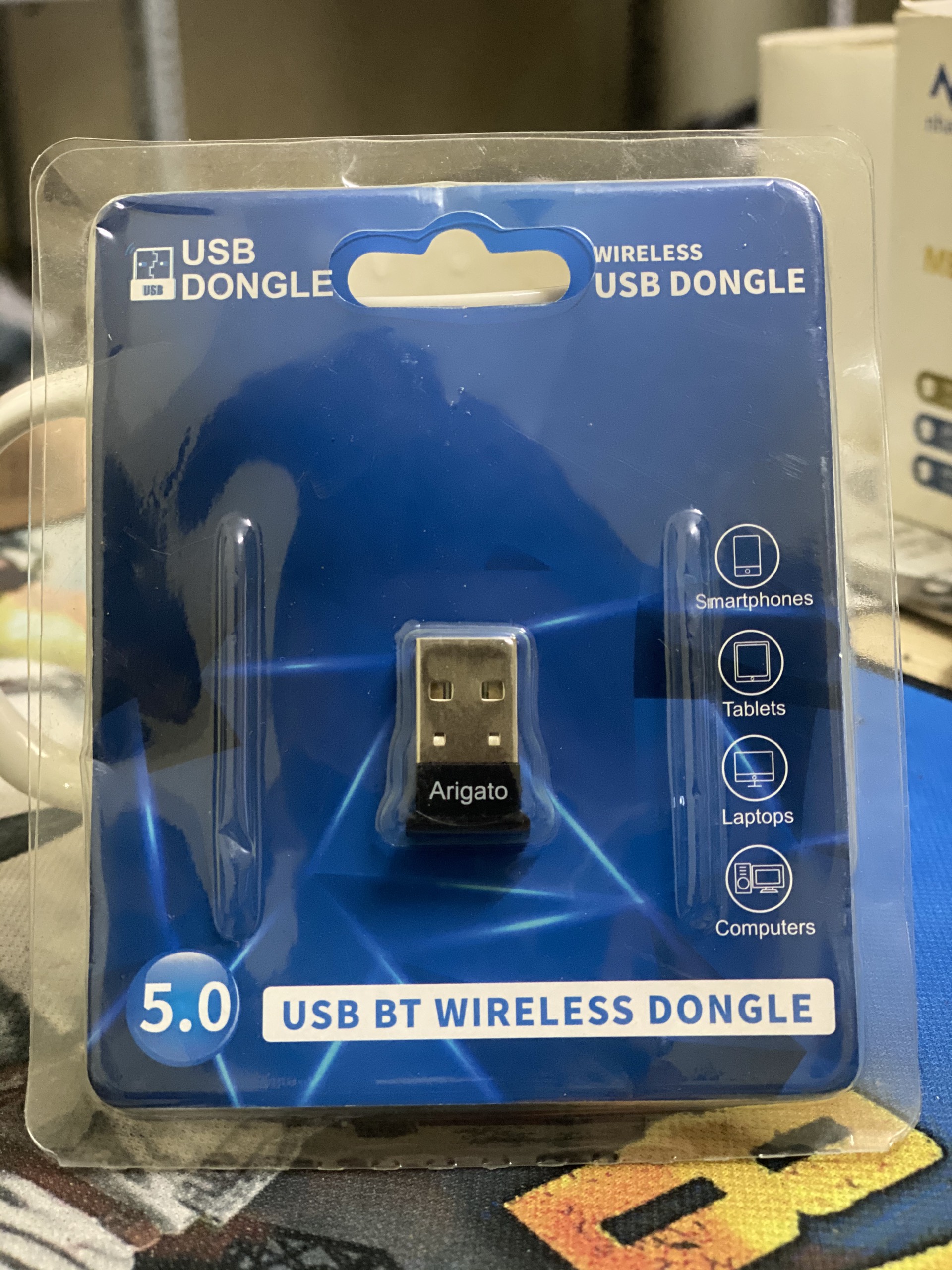 Usb bluetooth, usb thu blutooth 4.0/5.0 không dây cho pc win 10 8 7