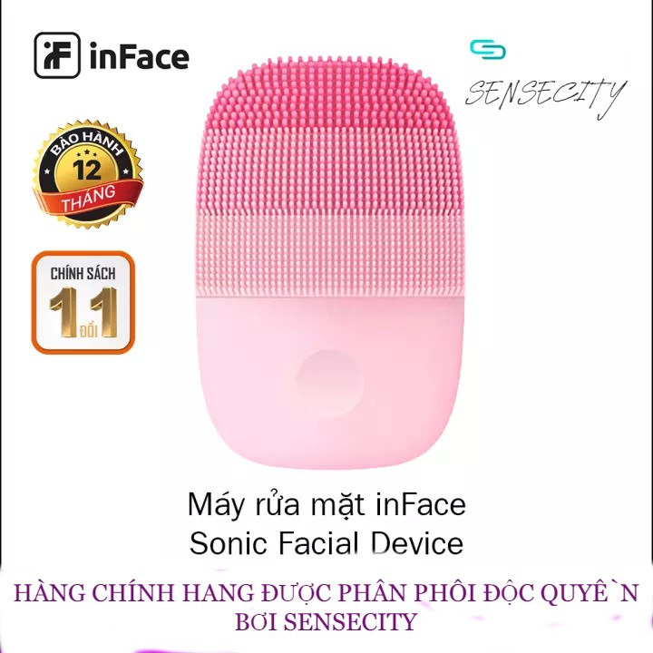 [HCM]Máy rửa mặt sóng âm Xiaomi inface sonic facial device phiên bản 2020 - Hàng chính hãng