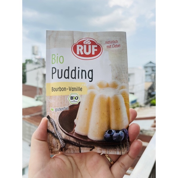 Bột pudding hữu cơ hương vani ruf - gói 40gr