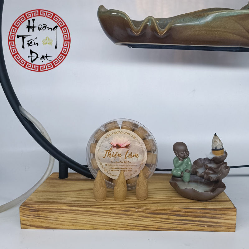 Trầm nụ nguyên chất xông phòng khói ngược hương thảo mộc nụ trầm cao cấp tự nhiên 100%
