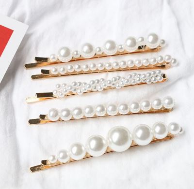 [HCM]Set Kẹp tóc ngọc trai phong cách Hàn Quốc (5 cây)