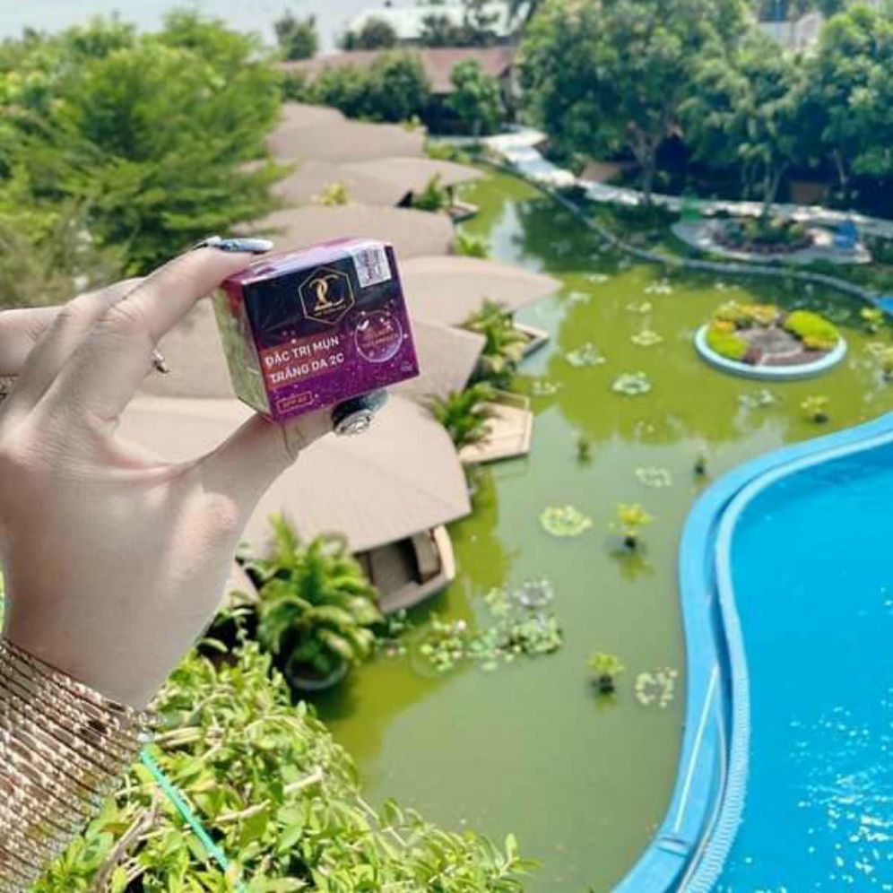 Kem mụn 2c trắng da mờ vết thâm