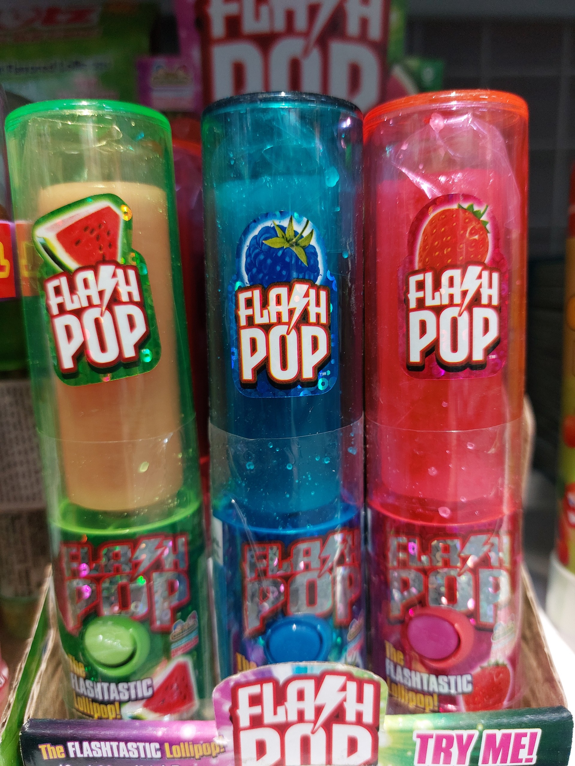 Kẹo son có đèn Kidsmania Flash Pop 34gr - Bách Hóa Chú Hoài