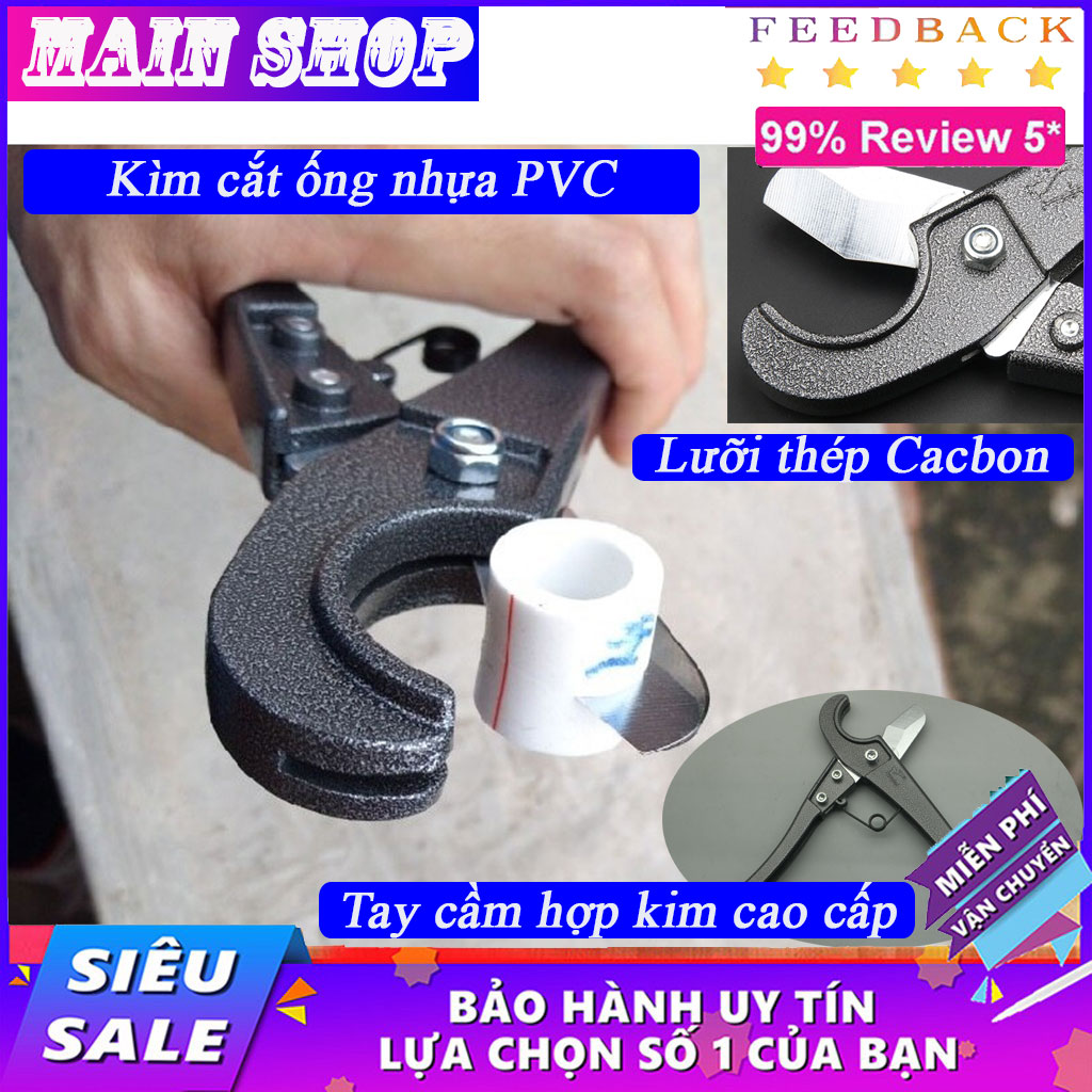 Kìm cắt ống nhựa 3-32mm, kéo cắt ống nhựa Nhật PVC, PPR, PE, PU giá rẻ