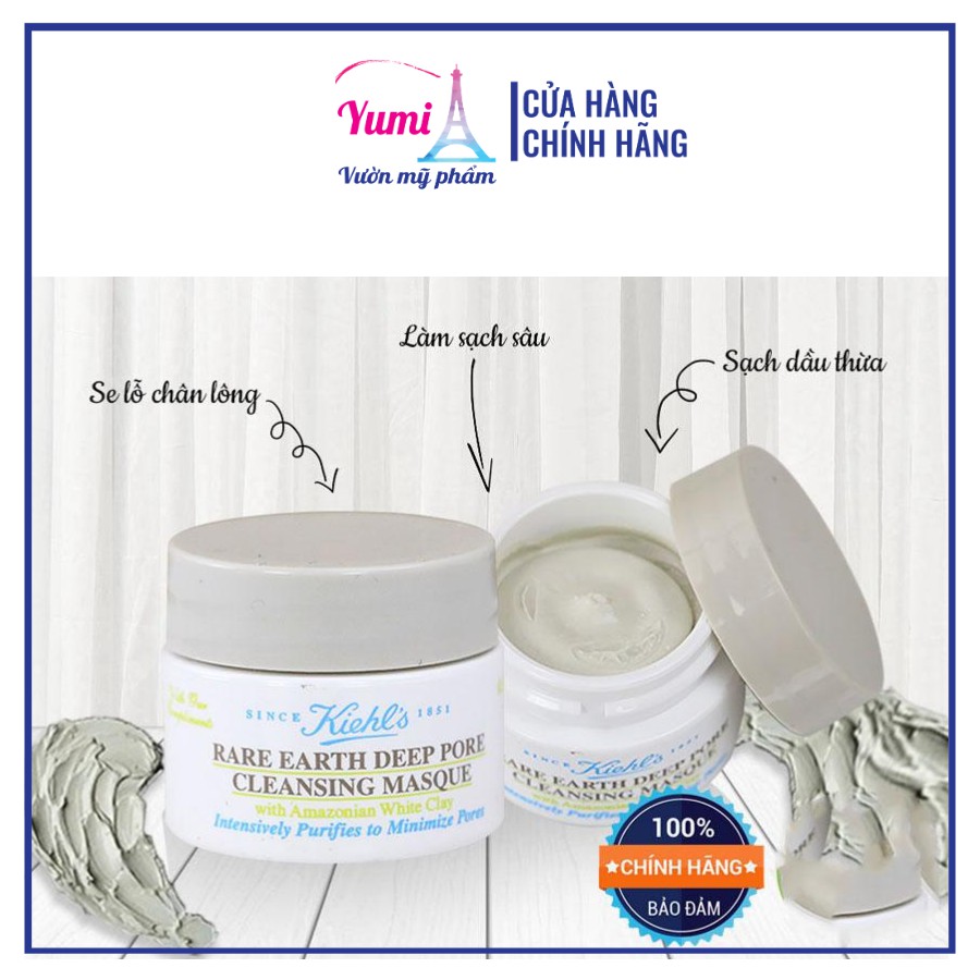Mặt nạ đất sét kiehls rare earth deep pore cleasing