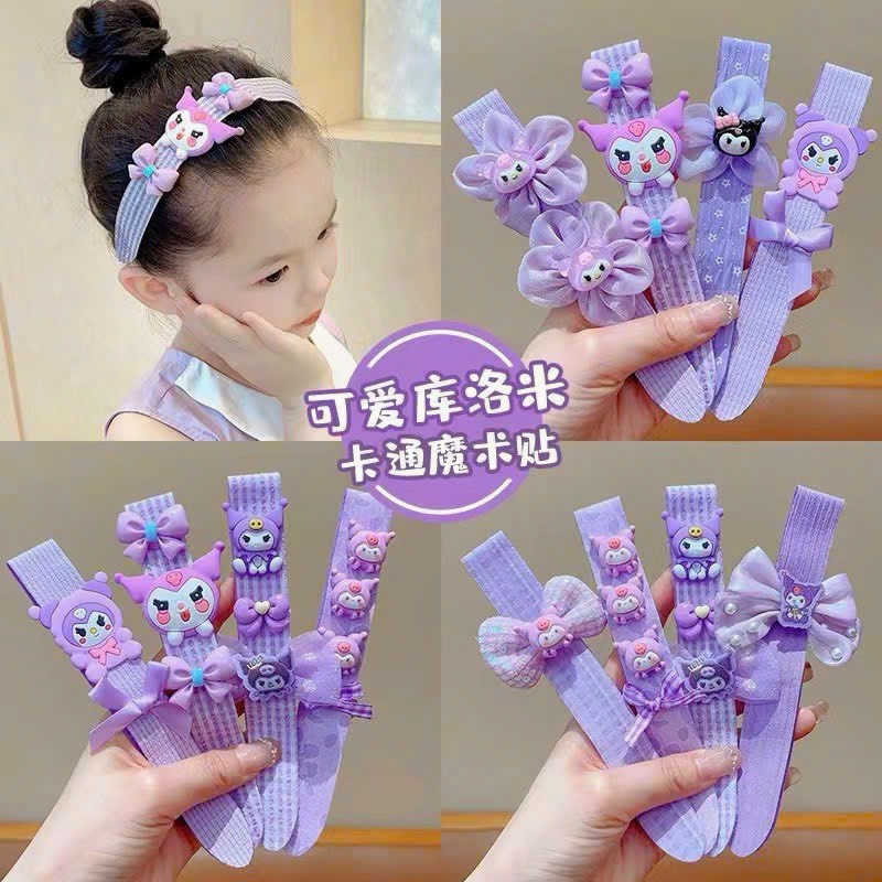 Bờm băng đô cài tóc dán koromi nhiêu hình siêu cute cho bé