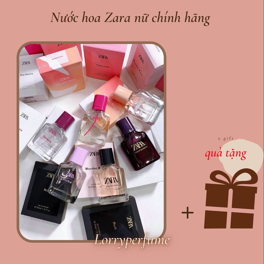 Nước Hoa Zara Nữ Chính Hãng