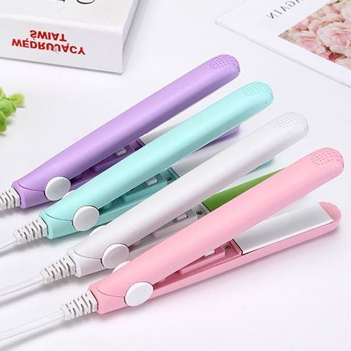 MÁY KẸP DUỖI TÓC MINI DỄ THƯƠNG KÈM HỘP NHIỀU MÀU_Máy kẹp tóc, Máy duỗi tóc, Duỗi tóc thẳng, Máy uốn thẳng tóc, ép tóc