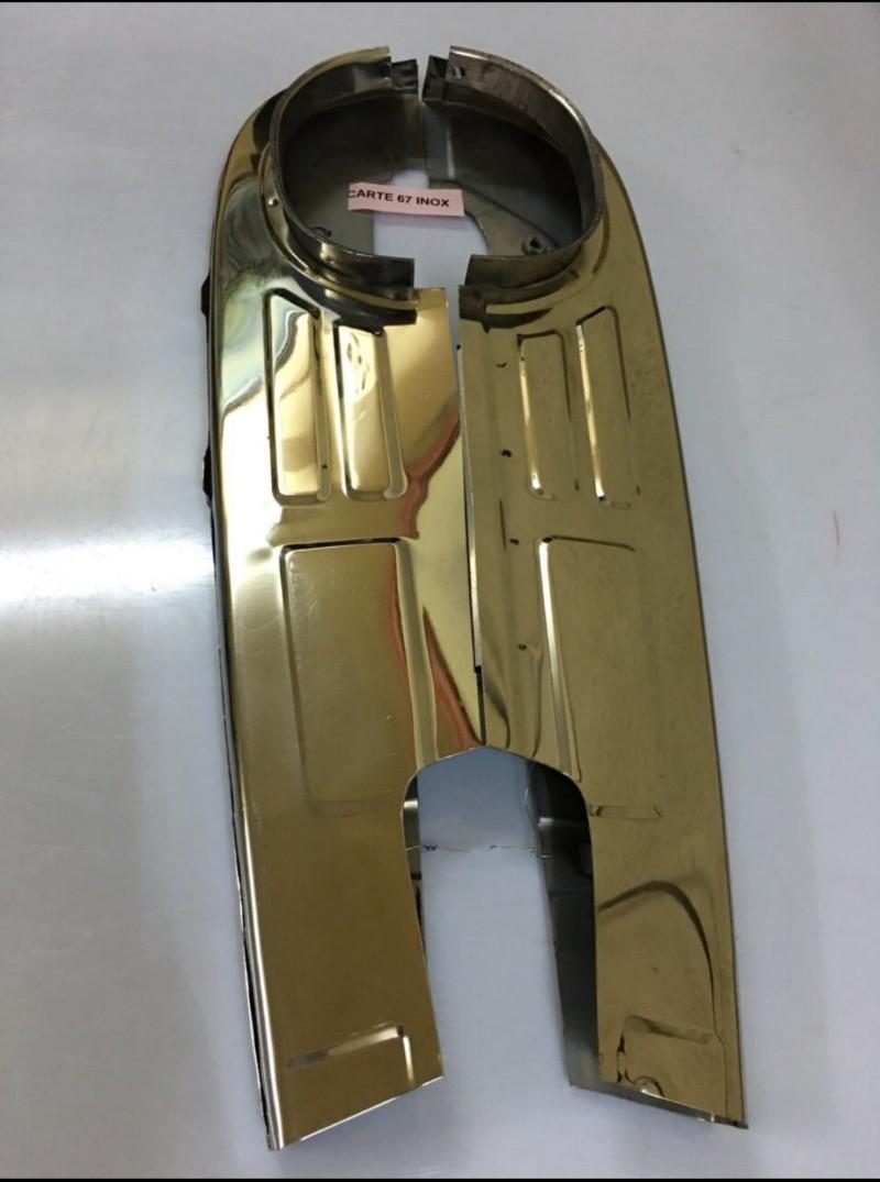 Cate bộc sên xe 67 inox