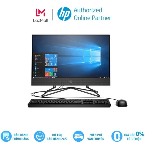 Máy tính all in one hp 200 pro g4 - 2j861pa hàng chính hãng