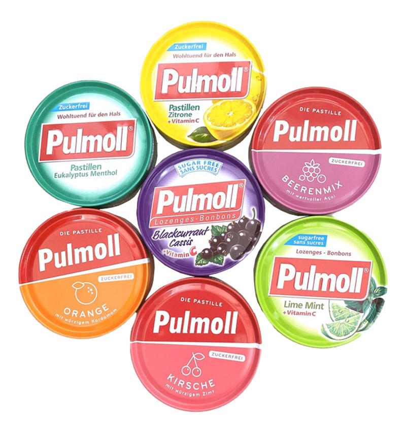 Kẹo ngậm ho không đường Zuckerfrei Pulmoll