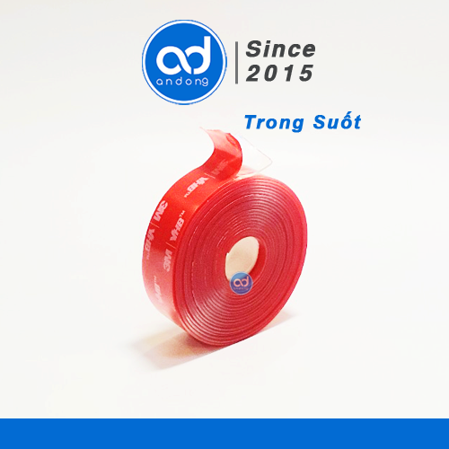3 mét băng keo cường lực trong suốt 3m 4910 dán kính