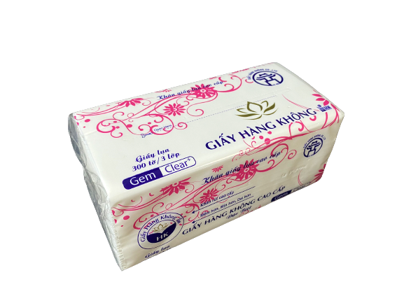 Khăn giấy lụa rút 300 tờ 3 lớp hàng chuẩn xịn giấy loại 1 mềm mịn