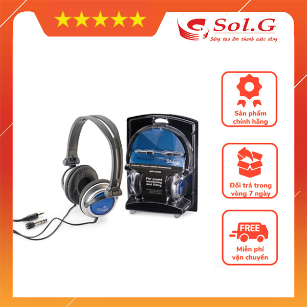Tai nghe chụp tai stagg shp2200h chính hãng phân phối nhạc cụ phụ kiện chính hãng solg