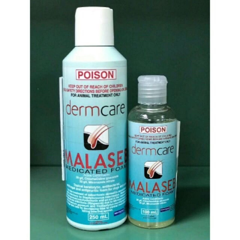 Sữa tắm Nấm, ghẻ, viêm da, dị ứng chó mèo Dermcare Malaseb