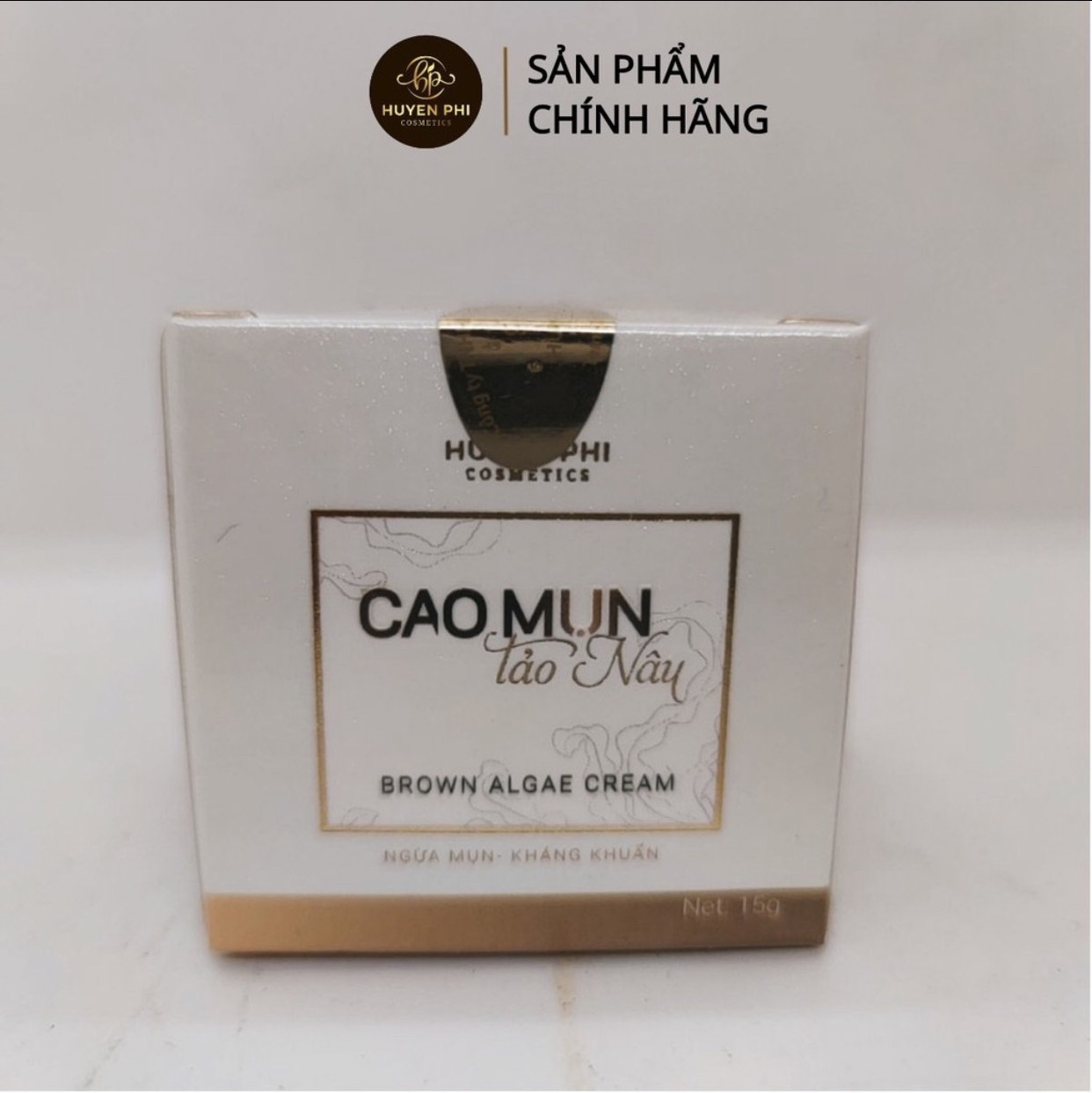 Cao mụn tảo nâu Huyền Phi N12 Spa Huyền Phi (Giá ưu đãi tặng kèm bông rửa Spa chỉ dành cho 30 khách) Với thành phần thiên nhiên giúp loại bỏ mụn, không xưng không đau, giúp bề mặt da thông thoáng. CAM KẾT HÀNG CHÍNH HÃNG