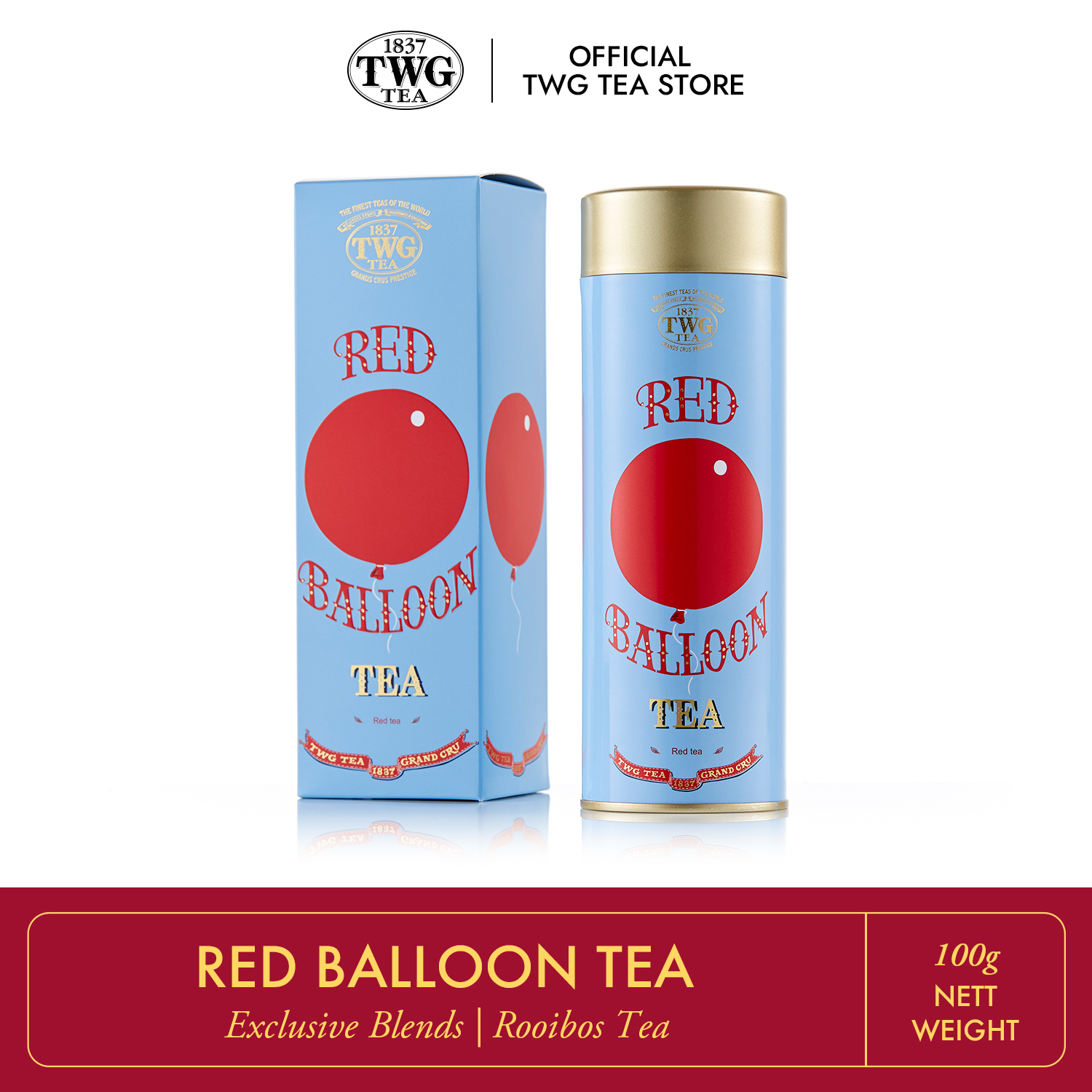 Trà twg tea - red balloon tea | trà đỏ nam phi