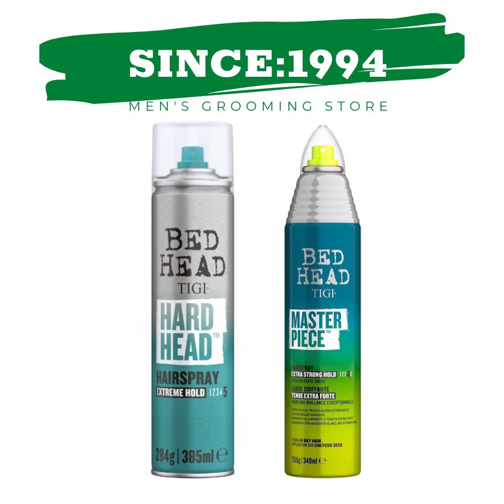 Gôm xịt tóc cứng tigi bed head 385ml | | tạo bóng tóc tigi bed head masterpiece 340ml