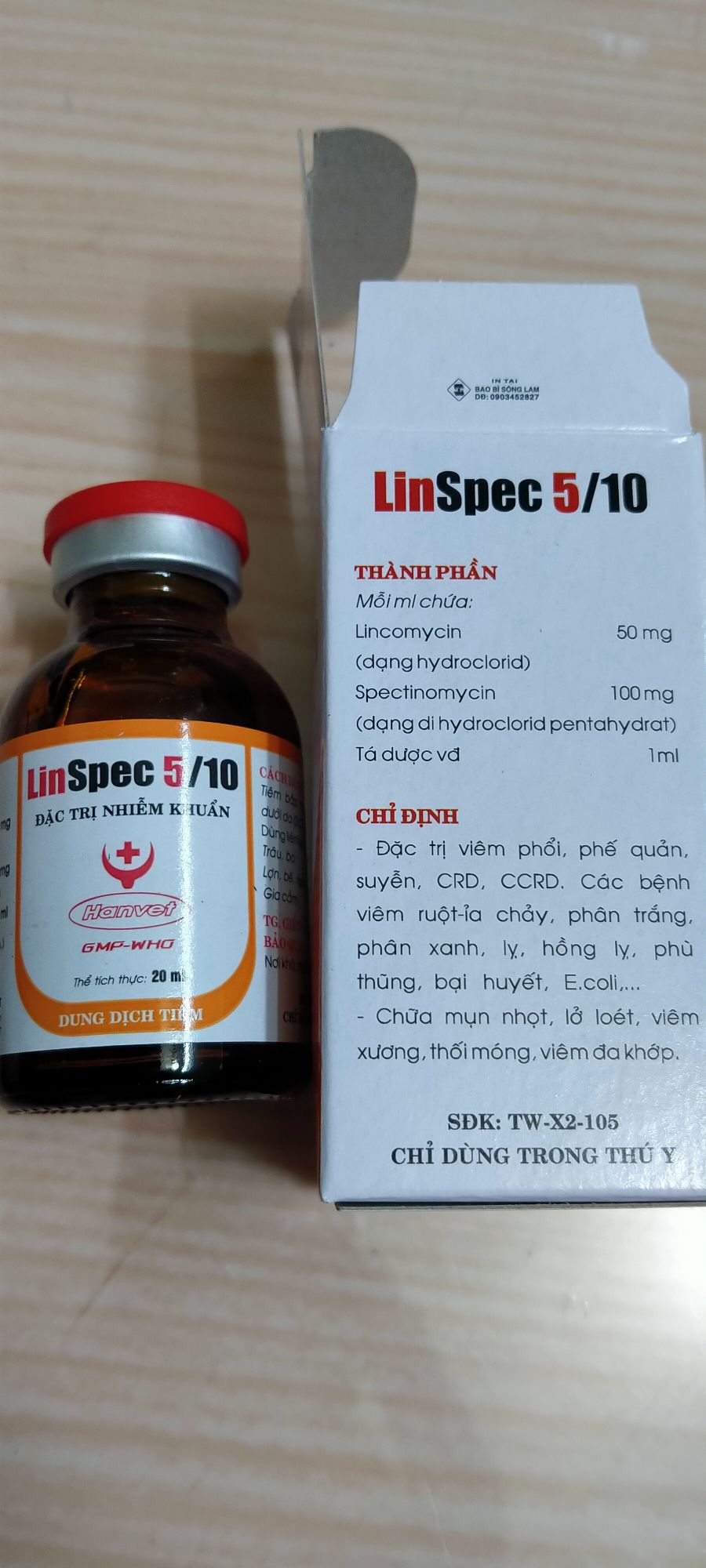 gà hô hấp, viêm phổi, hồng lỵ, ỉa chảy cấp linpec20ml