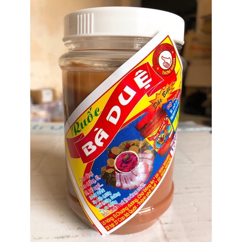 01 hủ ruốc cao cấp bà duệ 400g - đặc sản huế