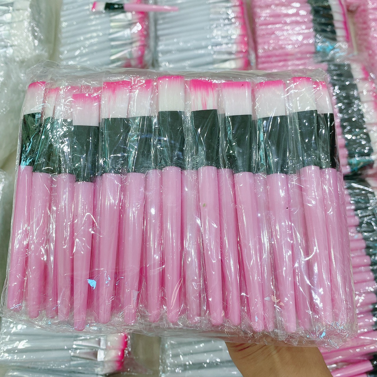 Combo 100 cọ quét mặt nạ, cọ trộn mask, đắp mặt nạ bột sợi mảnh mềm mại
